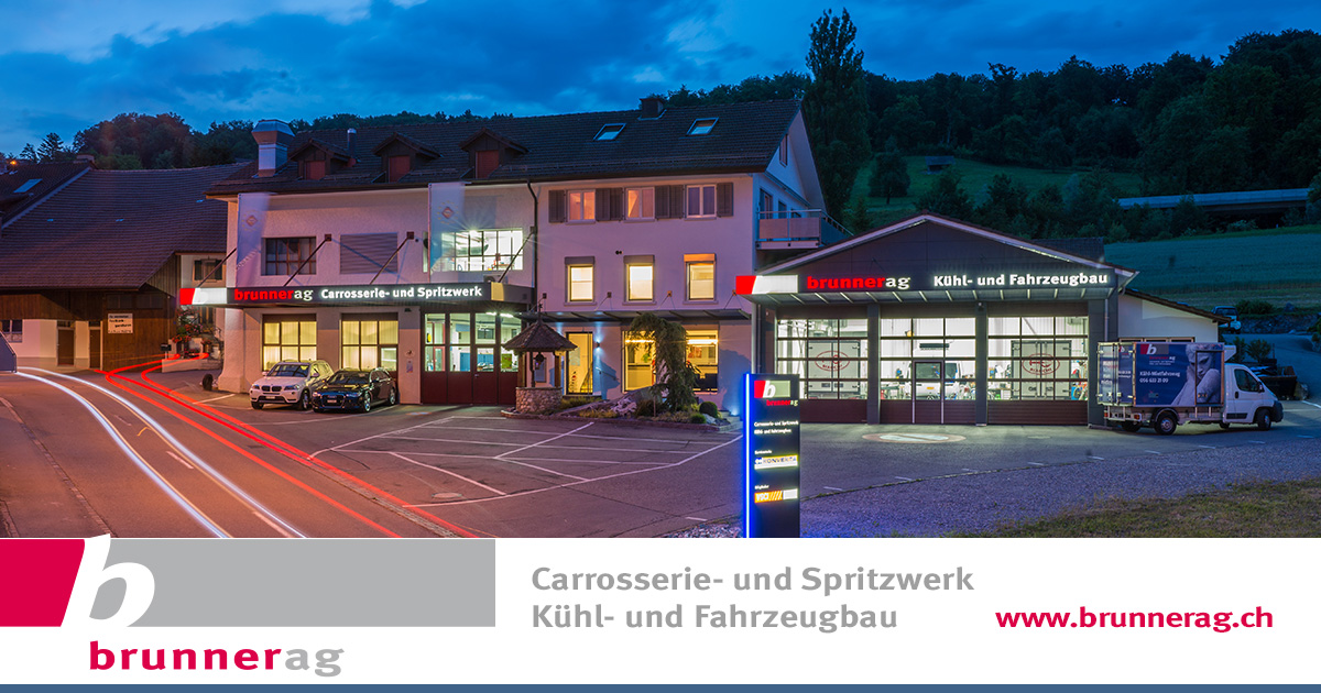 Brunner AG, Zufikon Carrosserie und Spritzwerk